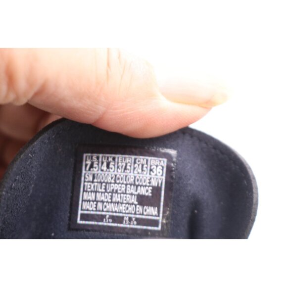 Skechers Sepulveda Blvd. Navy Blue Sneakers-7.5-Memory Foam-Air Cooled - Picture 8 of 10